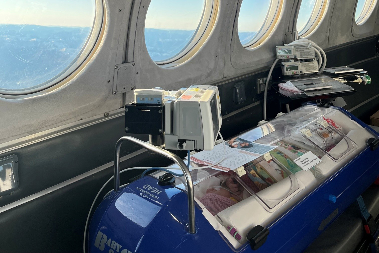 Three flights, two babies, one incredible service