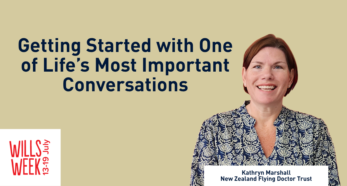 Getting Started with One of Life’s Most Important Conversations